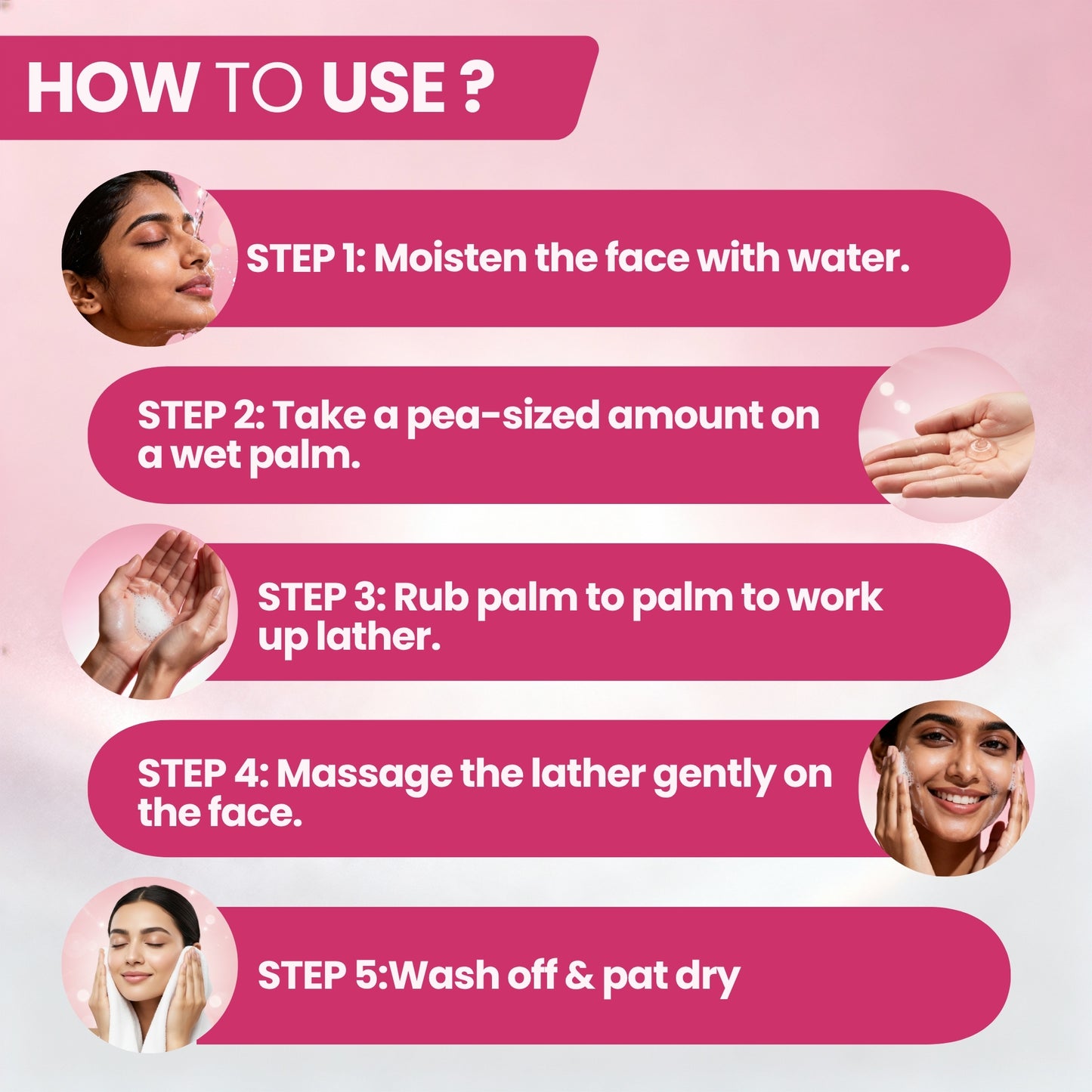 SMOOTH & GLOW FACE WASH 75 ML