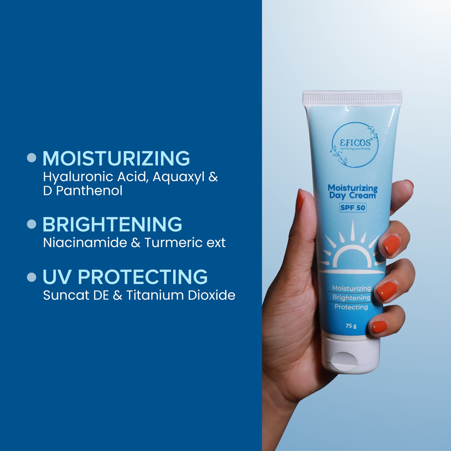 MOISTURISING DAY CREAM SPF50 75 G