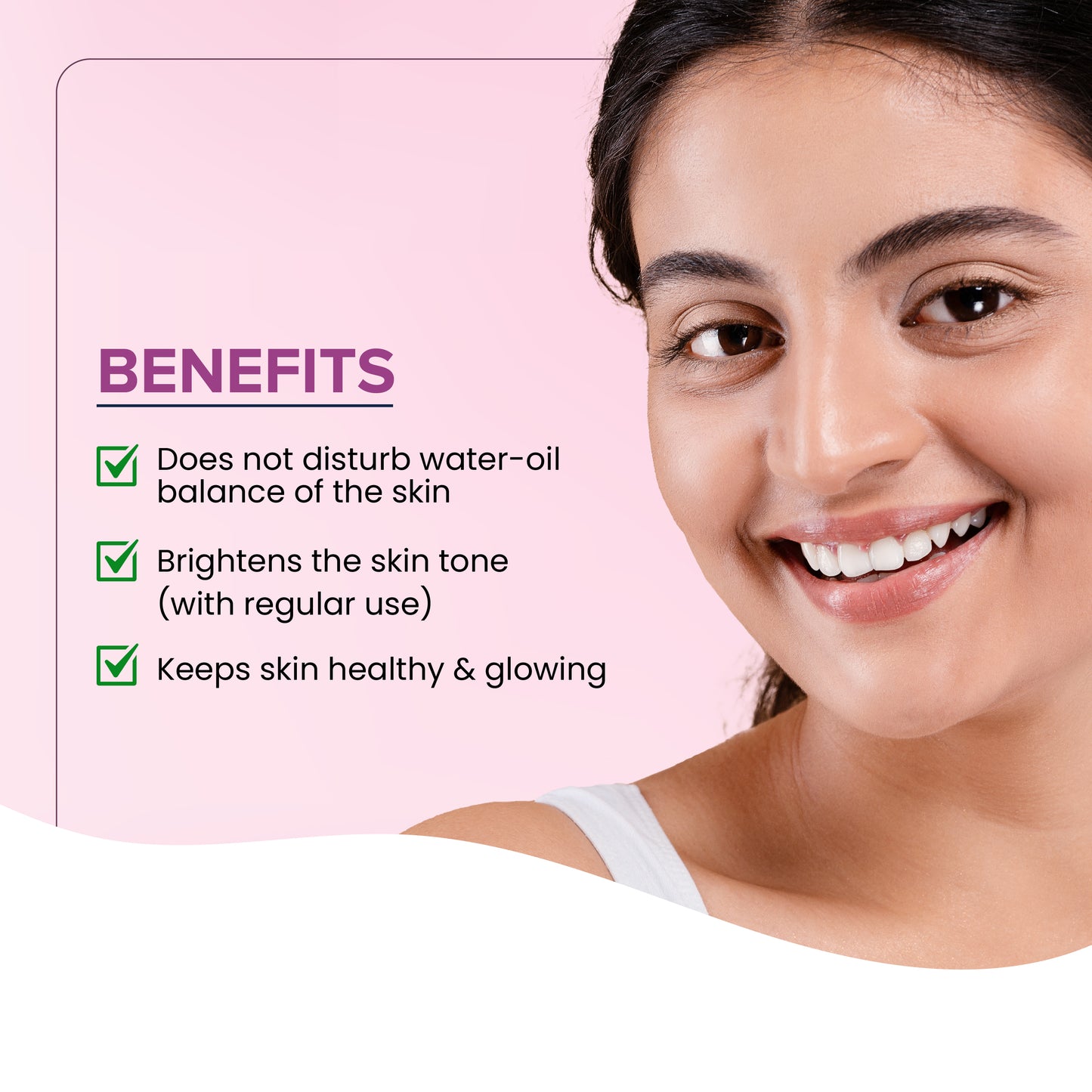 SMOOTH & GLOW FACE WASH 75 ML