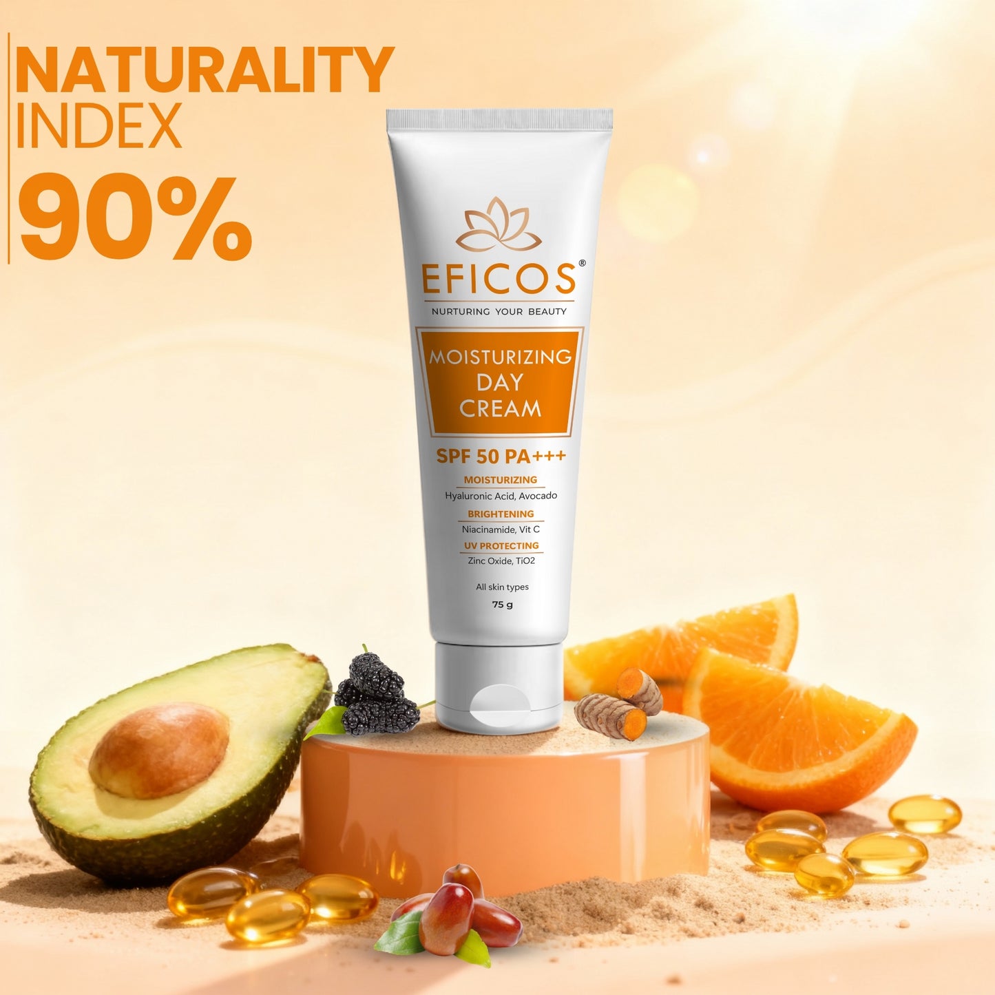 MOISTURISING DAY CREAM SPF50 75 G