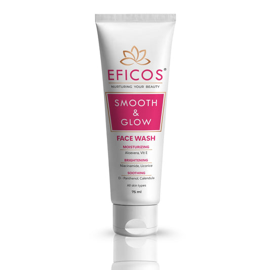 SMOOTH & GLOW FACE WASH 75 ML