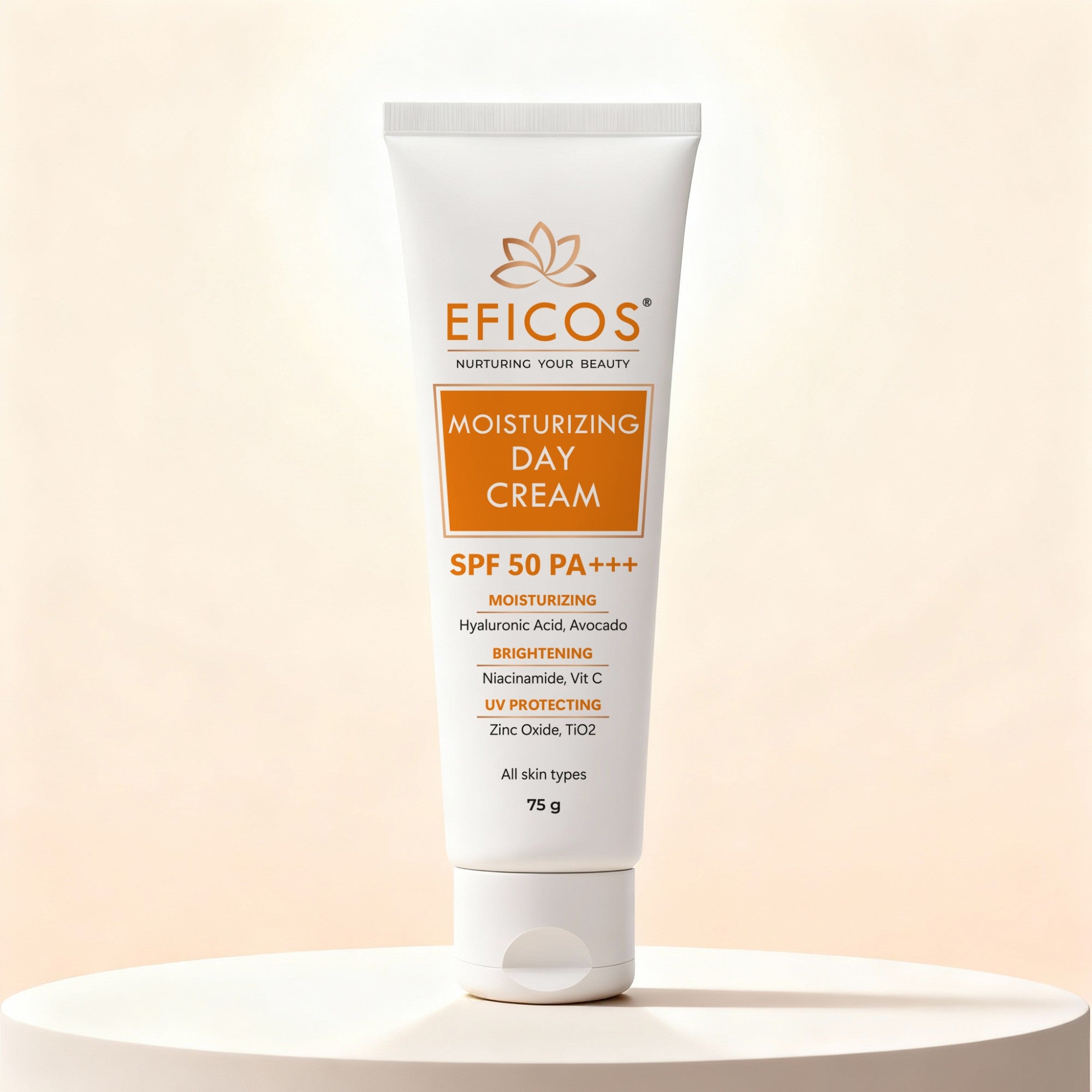 MOISTURISING DAY CREAM SPF 50 75 G – Eficos