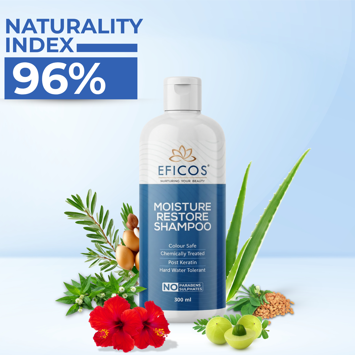 MOISTURE RESTORE SHAMPOO 300ML