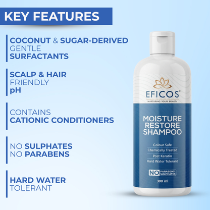 MOISTURE RESTORE SHAMPOO 300ML