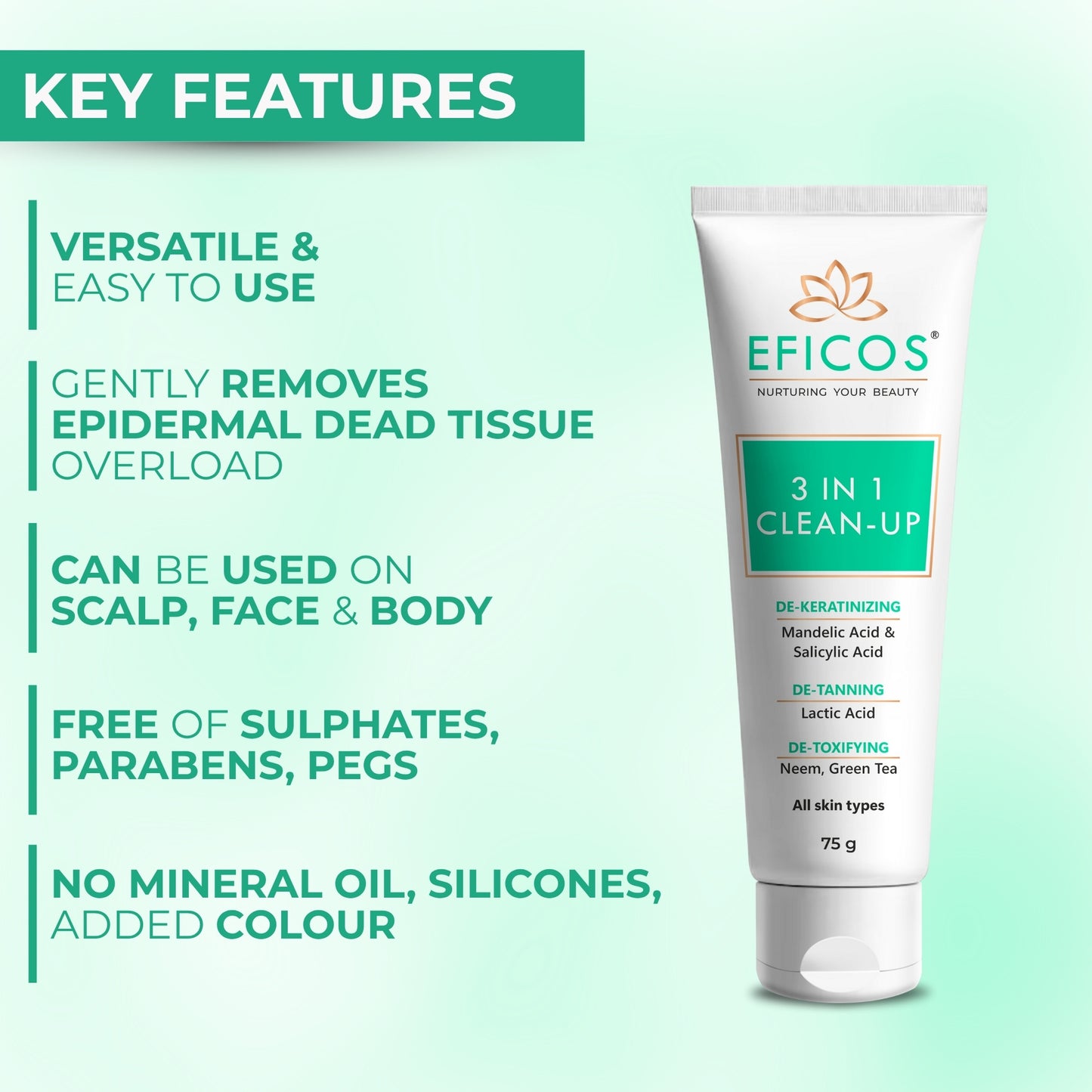 3 IN 1 CLEAN - UP 75 G