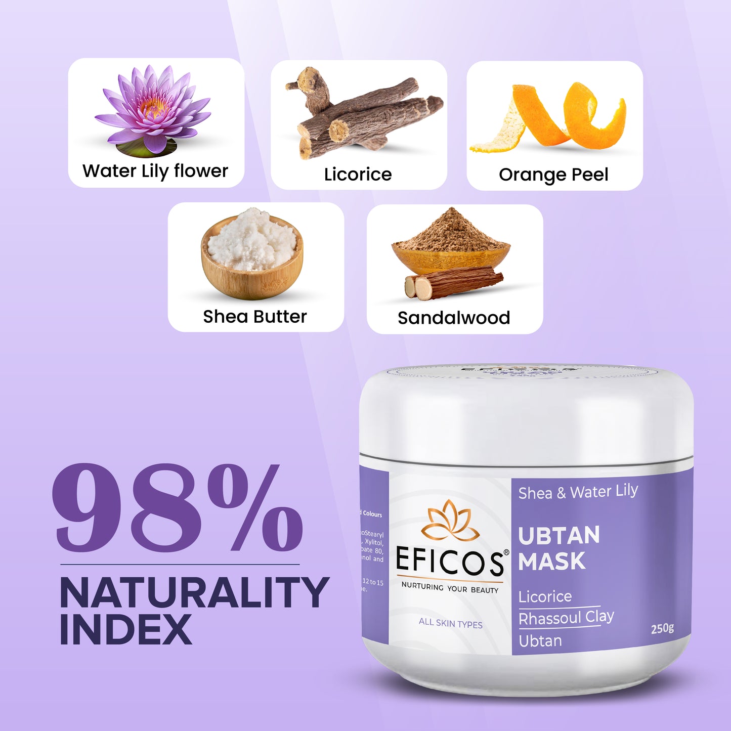 UBTAN FACE MASK 250 G