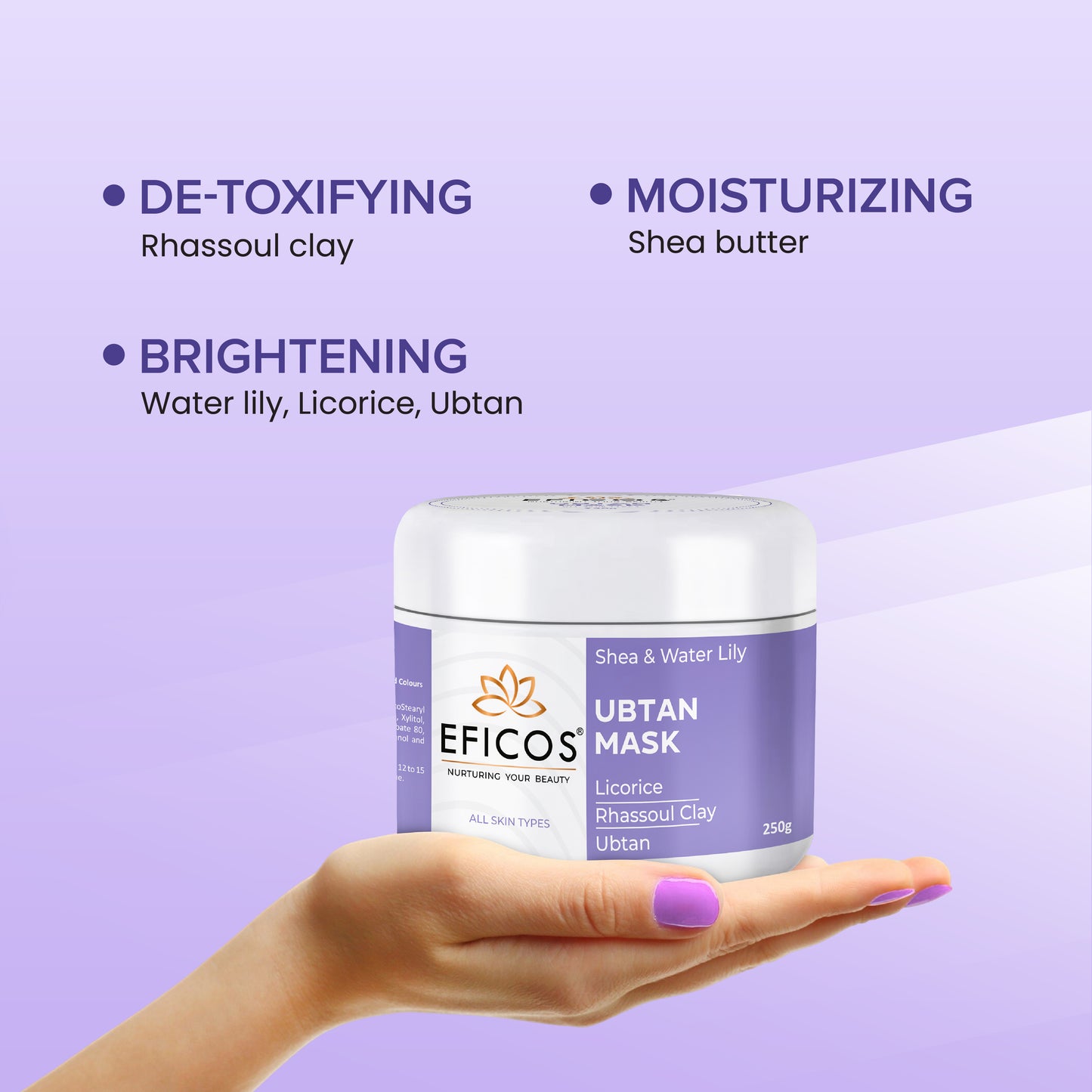 UBTAN FACE MASK 250 G