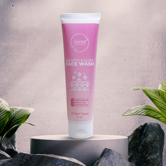 SMOOTH & GLOW FACE WASH 75 ML